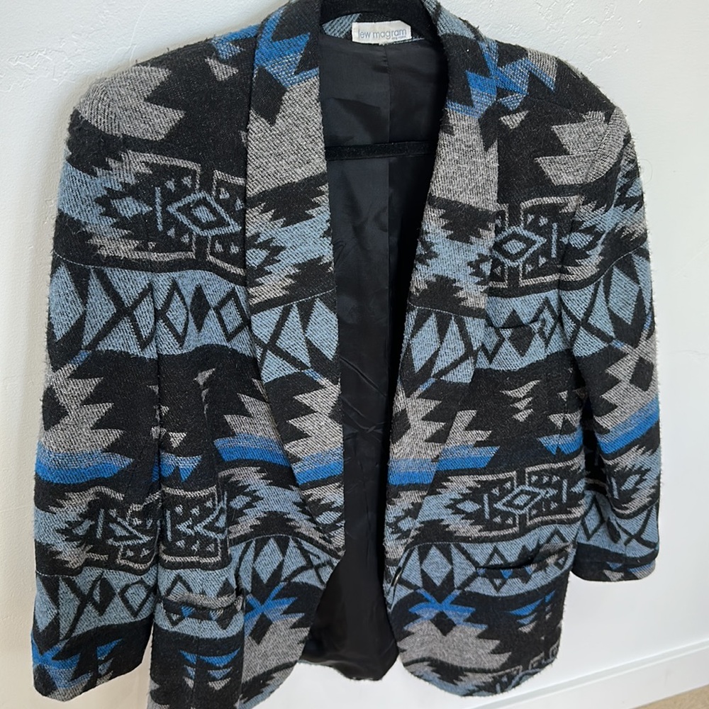 Oversized Blazer Jacket Pendleton Look - image 2